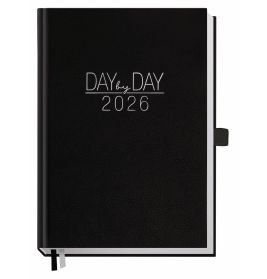 Organizer Day by Day 2026 1 Tag / Seite A5 - 12 Mon. sch