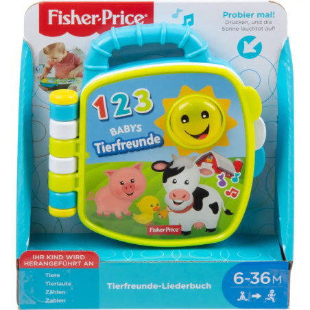 Mattel GFP29 Fisher-Price Tierfreunde-Liederbuch Mattel GFP29 Fisher-Price Tierfreunde-Liederbuch