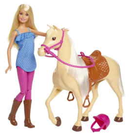 Mattel FXH13 Barbie® Pferd & Puppe