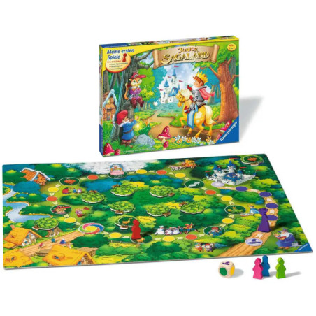 Ravenburger 21372 Junior Sagaland Lustige Kinderspiele Lustige Kinderspiele