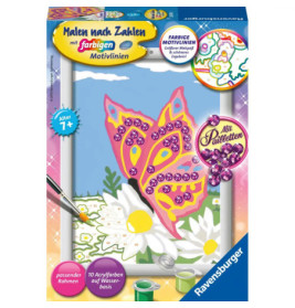 Ravenburger 28474 Malen nach Zahlen Schmetterling Malen nach Zahlen Sonderserie E