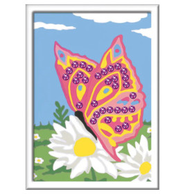 Ravenburger 28474 Malen nach Zahlen Schmetterling Malen nach Zahlen Sonderserie E