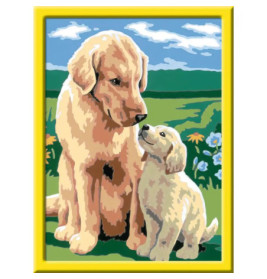 Ravensburger 28476 Malen nach Zahlen Mutterliebe D Malen nach Zahlen Serie D