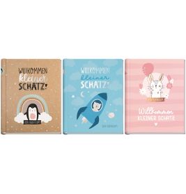 Babyalbum Willkommen kleiner Schatz