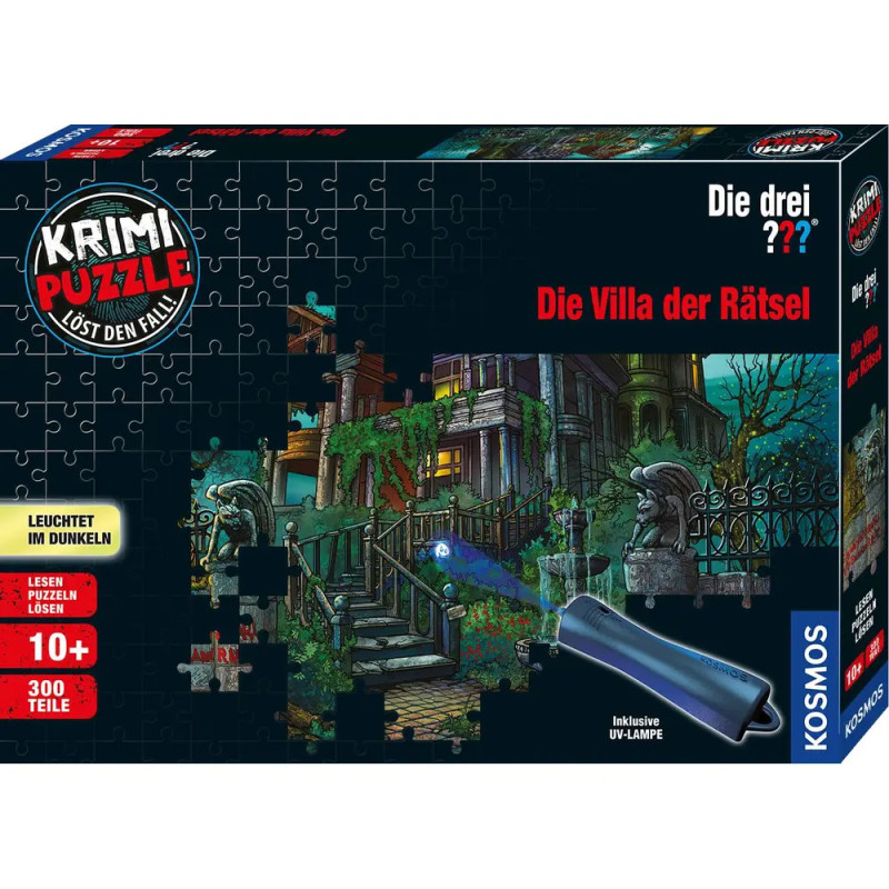 Krimipuzzle Die drei ??? Die Villa der Rätsel