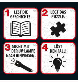 Krimipuzzle Die drei ??? Die Villa der Rätsel