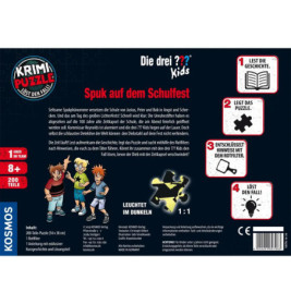 Krimipuzzle Die drei ??? Kids Spuk auf dem Schulfest