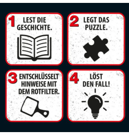 Krimipuzzle Die drei ??? Kids Spuk auf dem Schulfest