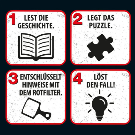 Krimipuzzle Die drei ??? Kids Spuk auf dem Schulfest