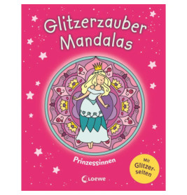 Loewe Glitzerzauber-Mandalas - Prinzessinnen