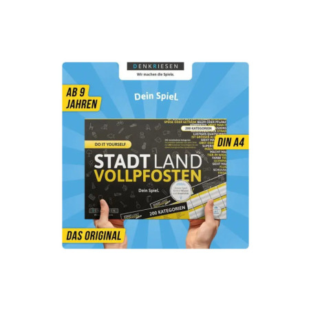 STADT LAND VOLLPFOSTEN - DO IT YOURSELF-EDITION (DinA4-Format)