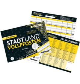 STADT LAND VOLLPFOSTEN - DO IT YOURSELF-EDITION (DinA4-Format)