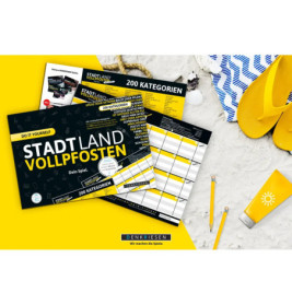 STADT LAND VOLLPFOSTEN - DO IT YOURSELF-EDITION (DinA4-Format)