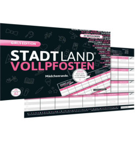 STADT LAND VOLLPFOSTEN® - GIRLS EDITION (DinA4-Format)