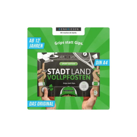 Stadt, Land, Vollpfosten - Sport Edition - Grips statt Gips