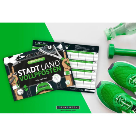 Stadt, Land, Vollpfosten - Sport Edition - Grips statt Gips