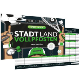 Stadt, Land, Vollpfosten - Sport Edition - Grips statt Gips