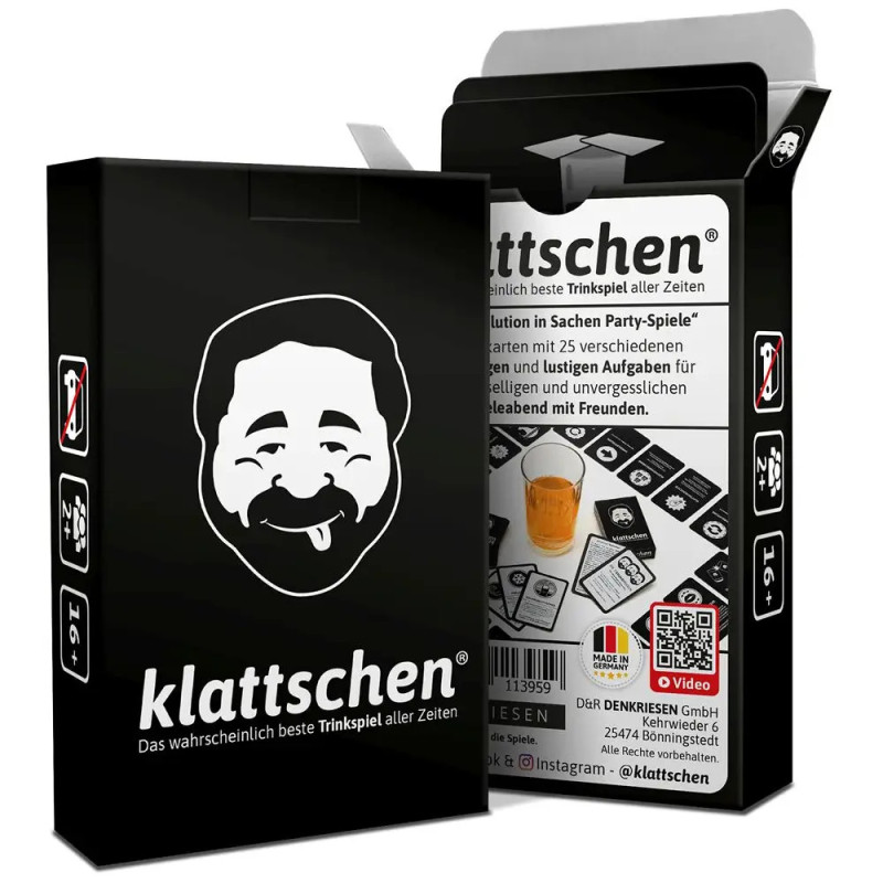 DENKRIESEN - klattschen® - Das wahrscheinlich beste Trinkspiel aller Zeiten
