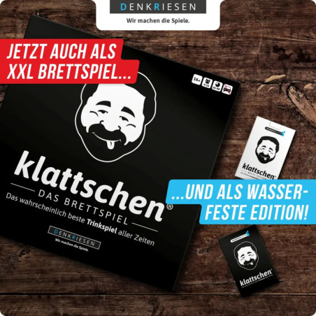 DENKRIESEN - klattschen® - Das wahrscheinlich beste Trinkspiel aller Zeiten