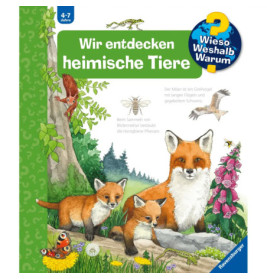 Ravenburger 32948 Wieso? Weshalb? Warum?, Band 71: Wir entdecken heimische Tiere WWW-Standard (ab 01/06)