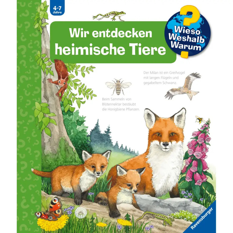 Ravenburger 32948 Wieso? Weshalb? Warum?, Band 71: Wir entdecken heimische Tiere WWW-Standard (ab 01/06)