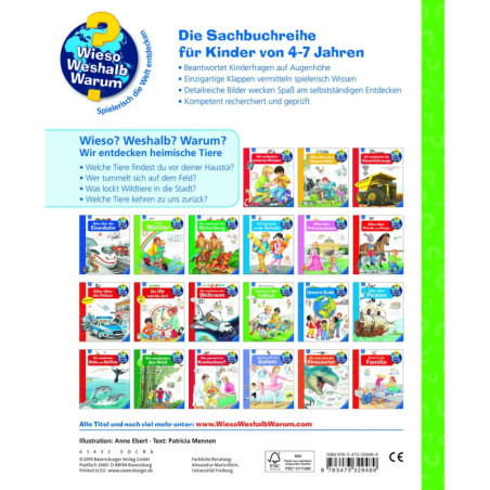Ravenburger 32948 Wieso? Weshalb? Warum?, Band 71: Wir entdecken heimische Tiere WWW-Standard (ab 01/06)