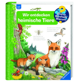 Ravenburger 32948 Wieso? Weshalb? Warum?, Band 71: Wir entdecken heimische Tiere WWW-Standard (ab 01/06)
