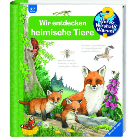 Ravenburger 32948 Wieso? Weshalb? Warum?, Band 71: Wir entdecken heimische Tiere WWW-Standard (ab 01/06)