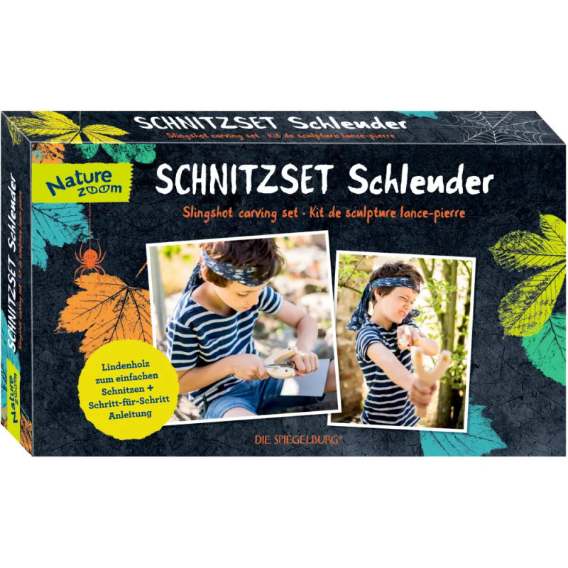 Schnitzset Schleuder Nature Zoom Schnitzset Schleuder Nature Zoom