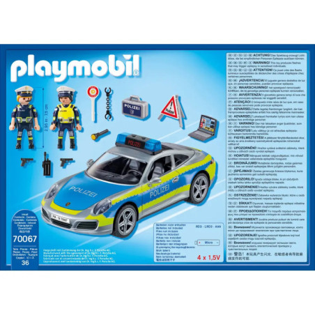 PLAYMOBIL 70067 Porsche 911 Carrera 4S Polizei