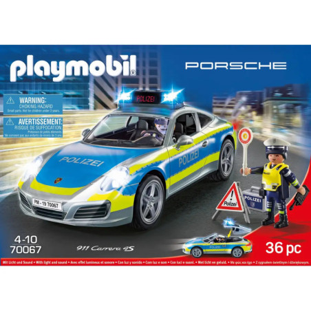 PLAYMOBIL 70067 Porsche 911 Carrera 4S Polizei