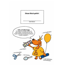 Kindergartenblock - Gemeinsamkeiten & Unterschiede ab 4 Jahre. Ab 4 Jahre., sortiert