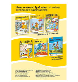 Kindergartenblock - Gemeinsamkeiten & Unterschiede ab 4 Jahre. Ab 4 Jahre., sortiert