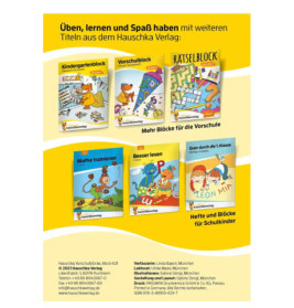 Kindergartenblock - Formen, Farben, Fehler finden ab 4 Jahre. Ab 4 Jahre., sortiert