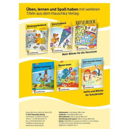 Kindergartenblock - Formen, Farben, Fehler finden ab 4 Jahre. Ab 4 Jahre., sortiert