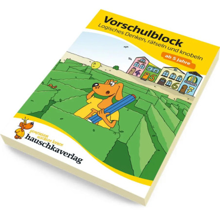 Vorschulblock - Logisches Denken, rätseln und knobeln ab 5 Jahre. Ab 5 Jahre., sortiert Vorschulblock - Logisches Denken, rätseln und knobeln ab 5 Jahre. Ab 5 Jahre., sortiert