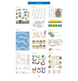 Quer durch die 2. Klasse, Mathe und Deutsch - Übungsblock. Ab 7 Jahre.