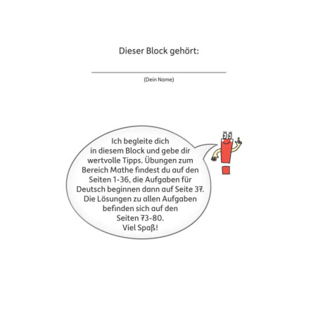 Quer durch die 3. Klasse, Mathe und Deutsch - Übungsblock. Ab 8 Jahre., sortiert