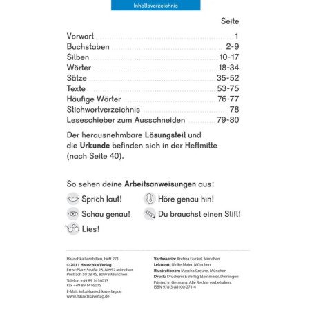 Besser lesen 1. Klasse. Ab 6 Jahre., sortiert Besser lesen 1. Klasse. Ab 6 Jahre., sortiert