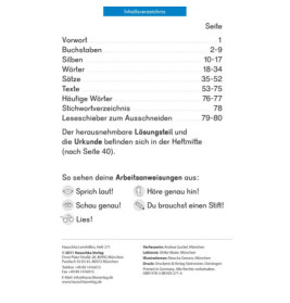 Besser lesen 1. Klasse. Ab 6 Jahre., sortiert