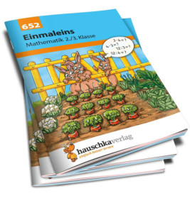 Einmaleins Mathematik 2./3. Klasse. Ab 7 Jahre., sortiert