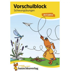Vorschulblock - Schwungübungen ab 5 Jahre, sortiert