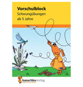 Vorschulblock - Schwungübungen ab 5 Jahre, sortiert