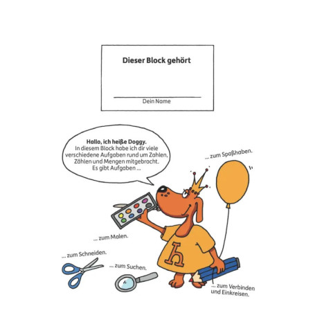 Vorschulblock - Zahlen und Mengen ab 5 Jahre