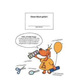 Vorschulblock - Buchstaben und Laute ab 5 Jahre