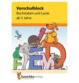 Vorschulblock - Buchstaben und Laute ab 5 Jahre