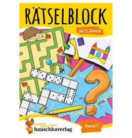 Rätselblock ab 5 Jahre, Band 1, sortiert
