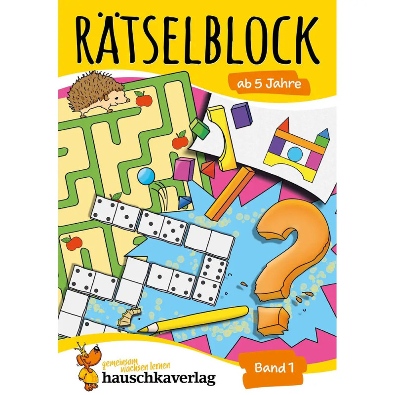 Rätselblock ab 5 Jahre, Band 1, sortiert