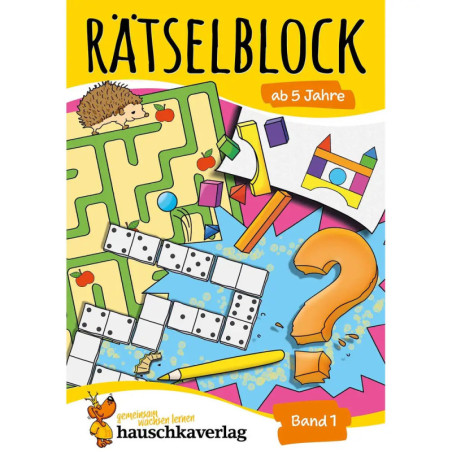 Rätselblock ab 5 Jahre, Band 1, sortiert