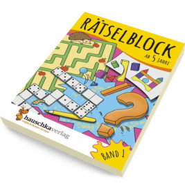 Rätselblock ab 5 Jahre, Band 1, sortiert